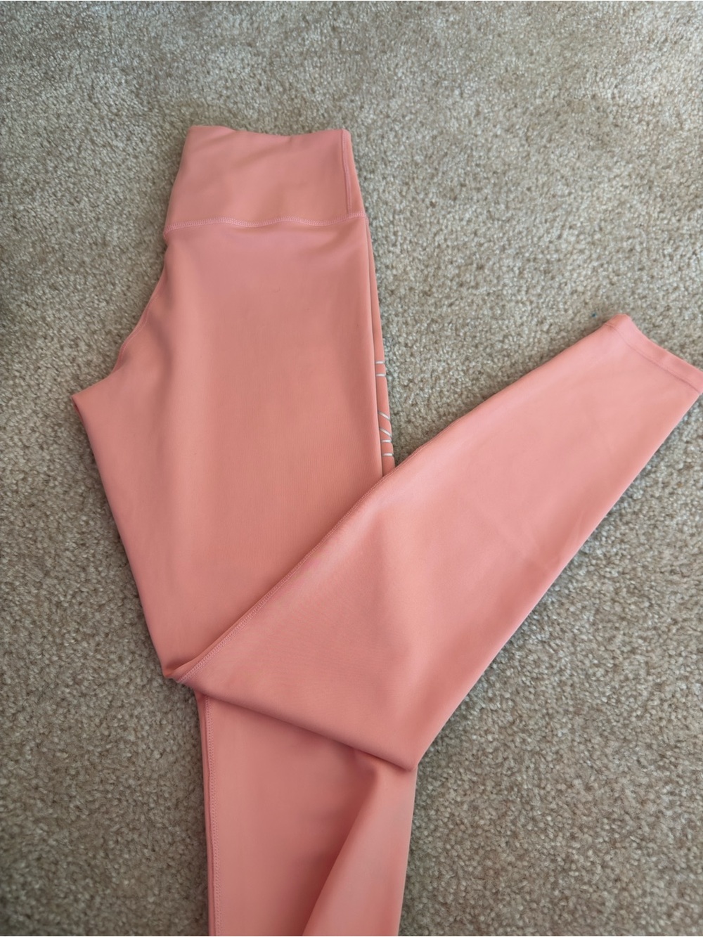 Nike Peach/Coral High-Waist Leggings